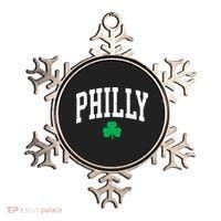 Retro Philly Philadelphia St Patricks Day Clover Boy Girl Ornament thumb 0