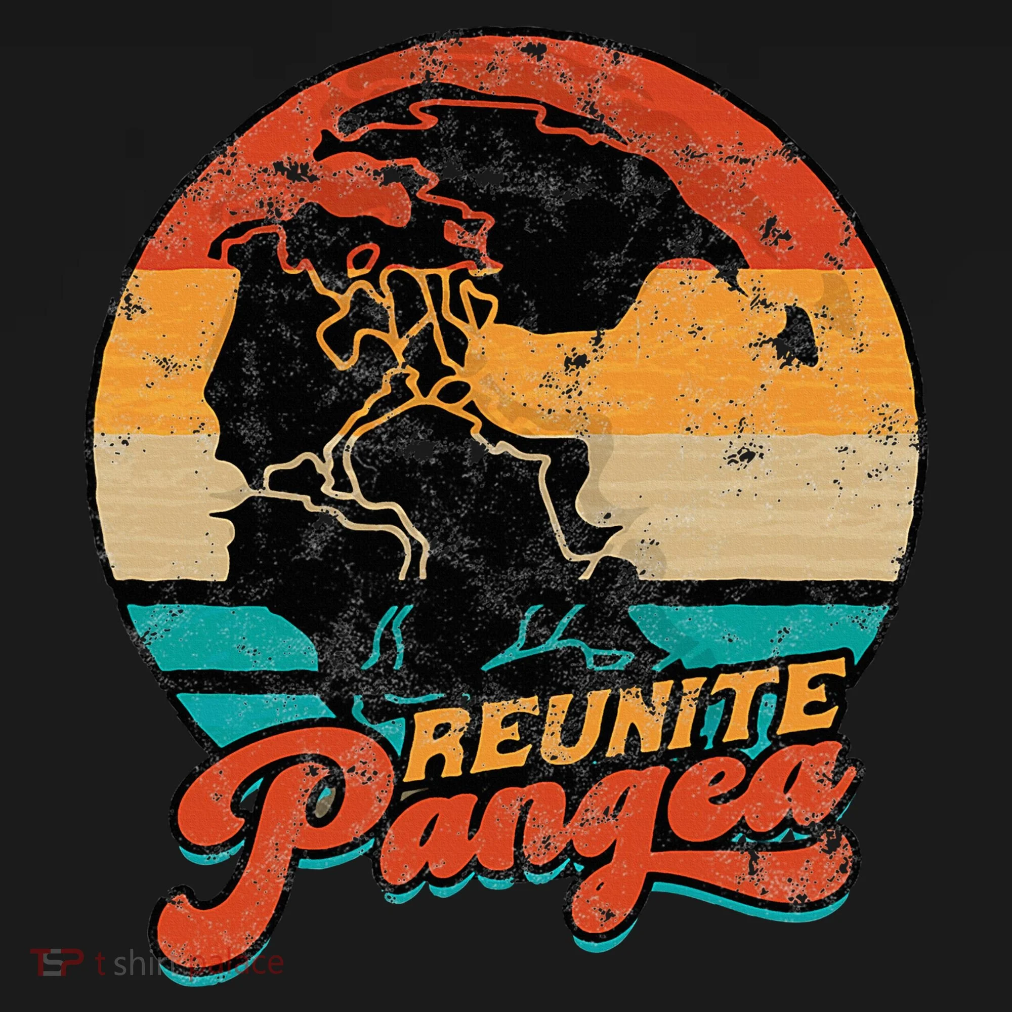 Reunite Pangea Pangea Ornament