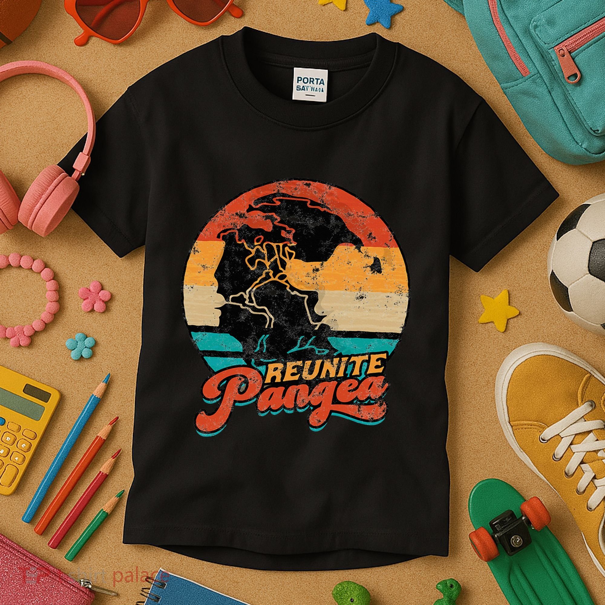 Reunite Pangea Pangea Kids T-Shirt