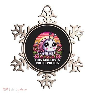 Roly Poly, Pill Bug Kawaii, This Girl Loves Rollie Pollies Ornament