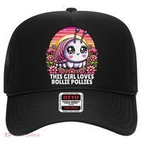 Roly Poly, Pill Bug Kawaii, This Girl Loves Rollie Pollies Hat thumb 0