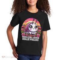 Roly Poly, Pill Bug Kawaii, This Girl Loves Rollie Pollies Kids T-Shirt thumb 2