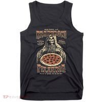 Reaperoni Pizzeria Pizza So Good ItS To Die For Tank Top thumb 0