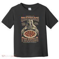 Reaperoni Pizzeria Pizza So Good ItS To Die For Toddler T-Shirt thumb 0