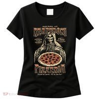 Reaperoni Pizzeria Pizza So Good ItS To Die For Women's T-Shirt thumb 0