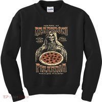 Reaperoni Pizzeria Pizza So Good ItS To Die For Kids Sweatshirt thumb 0