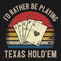 Retro Poker Player Texas HoldEm Poker Game Royal Flush Mousepad thumb 1