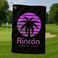 RincóN Puerto Rico Golf Towel thumb 1