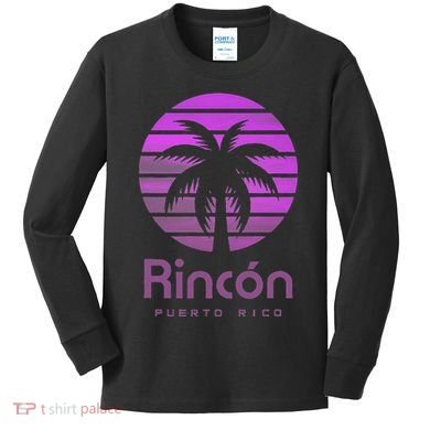 RincóN Puerto Rico Kids Long Sleeve Shirt