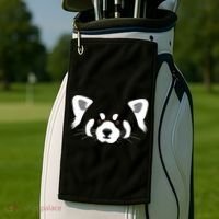 Red Panda Golf Towel thumb 2