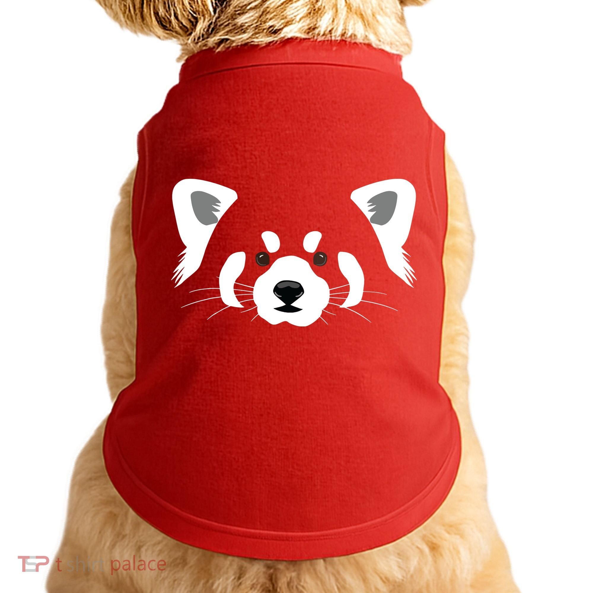 Red Panda Doggie Tank