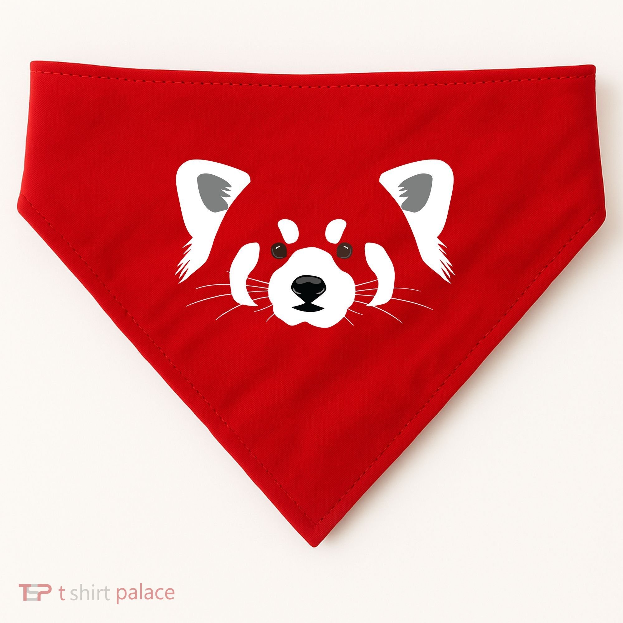 Red Panda USA-Made Doggie Bandana