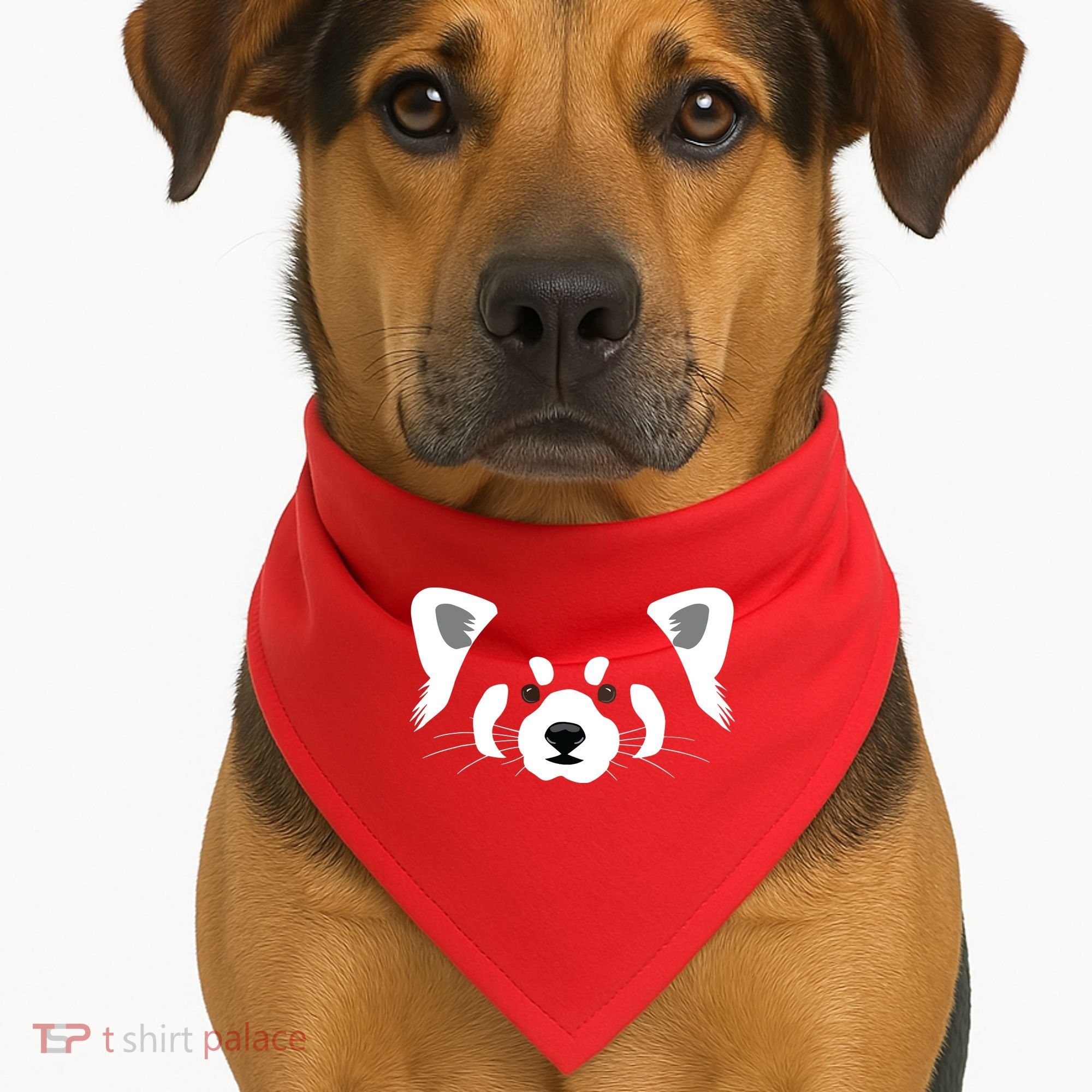 Red Panda USA-Made Doggie Bandana