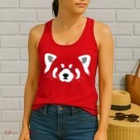 Red Panda Women's Tank Top thumb 2