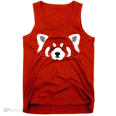 Red Panda Tank Top