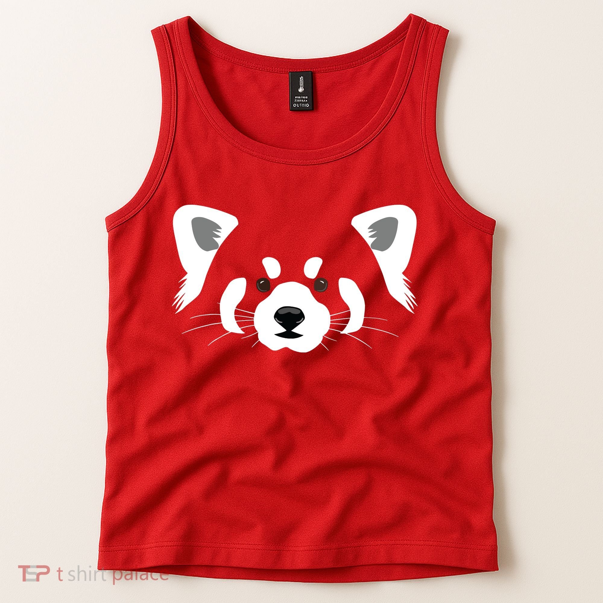 Red Panda Tank Top