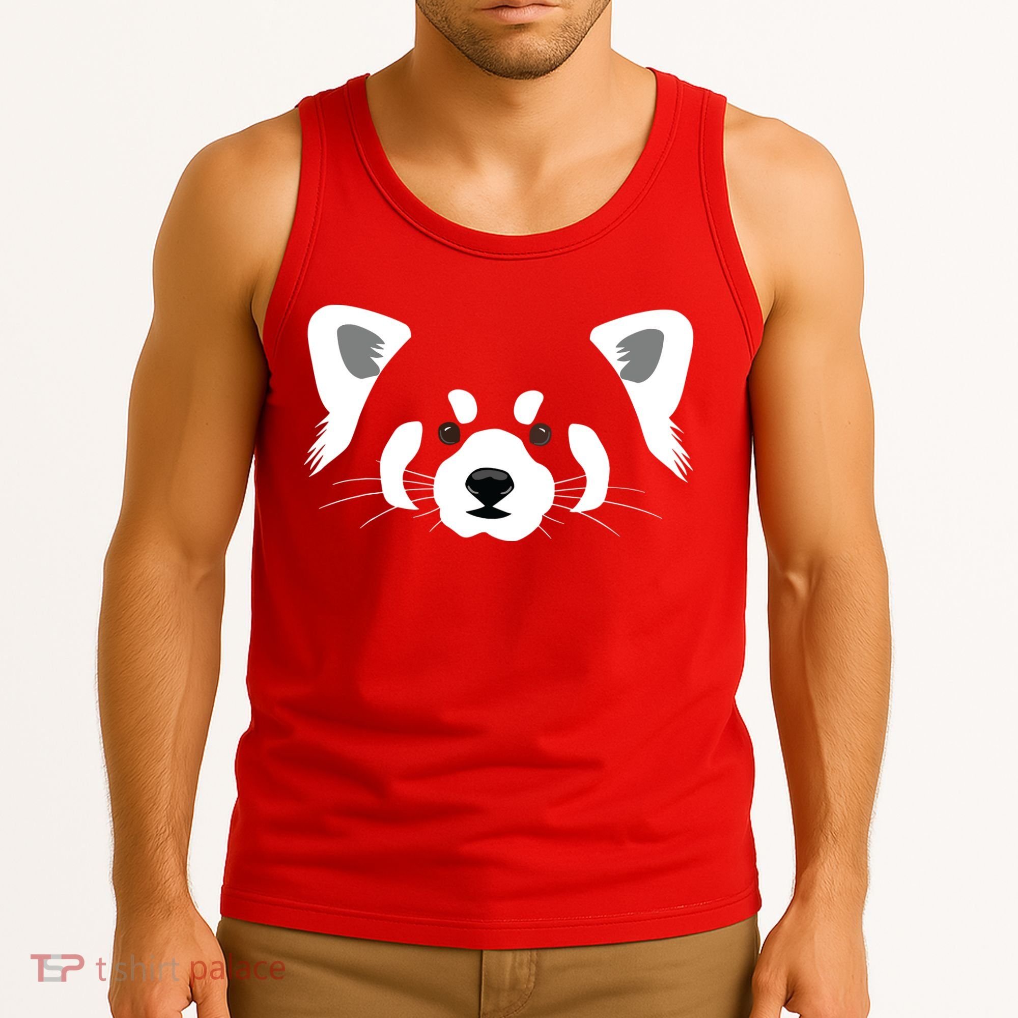 Red Panda Tank Top