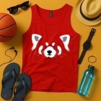 Red Panda Tank Top thumb 4