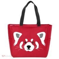Red Panda Tote Bag thumb 0
