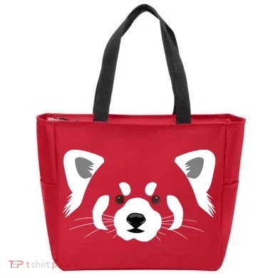 Red Panda Tote Bag