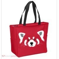 Red Panda Tote Bag thumb 2
