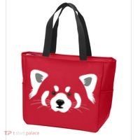 Red Panda Tote Bag thumb 3