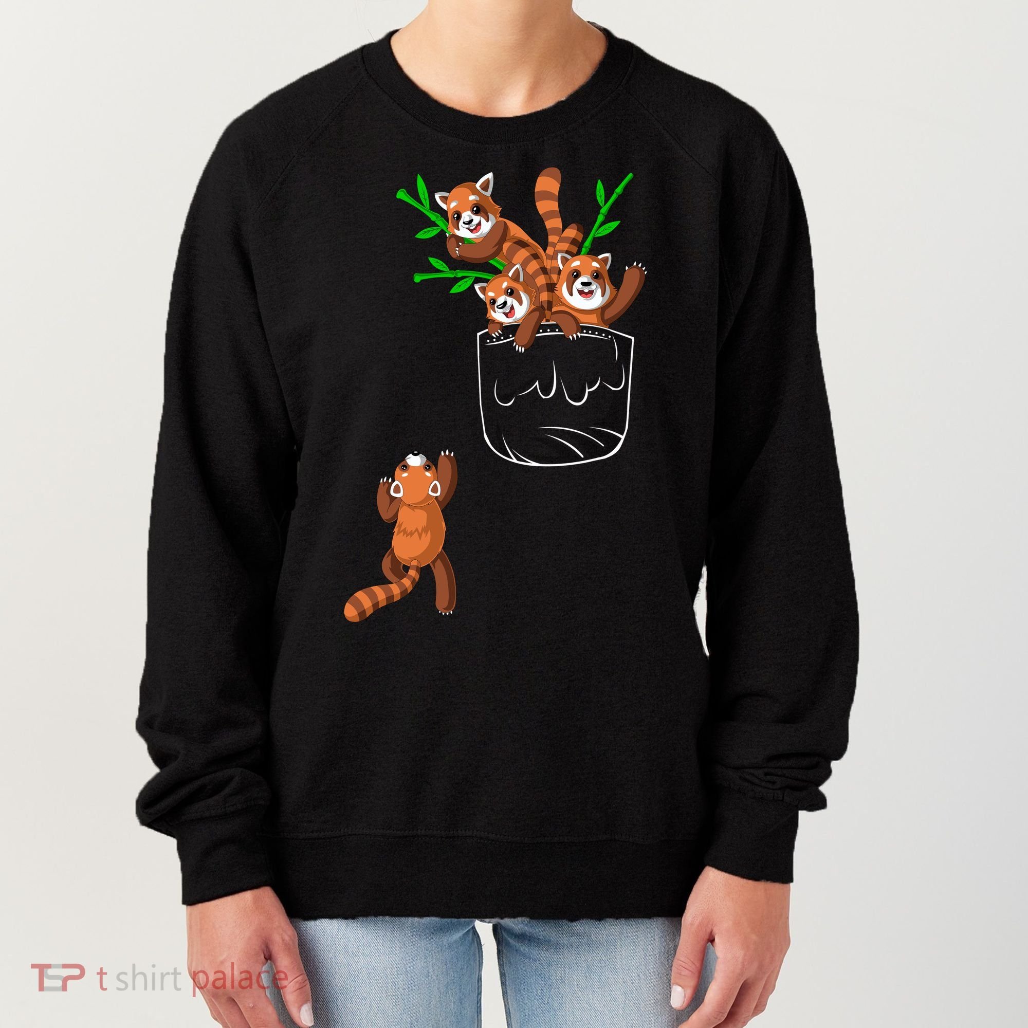 Red Panda Women's Sweatshirt
