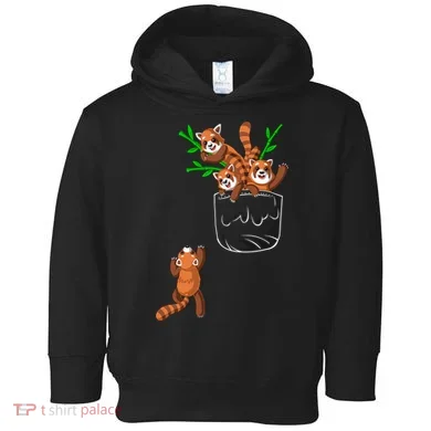Red Panda Toddler Hoodie