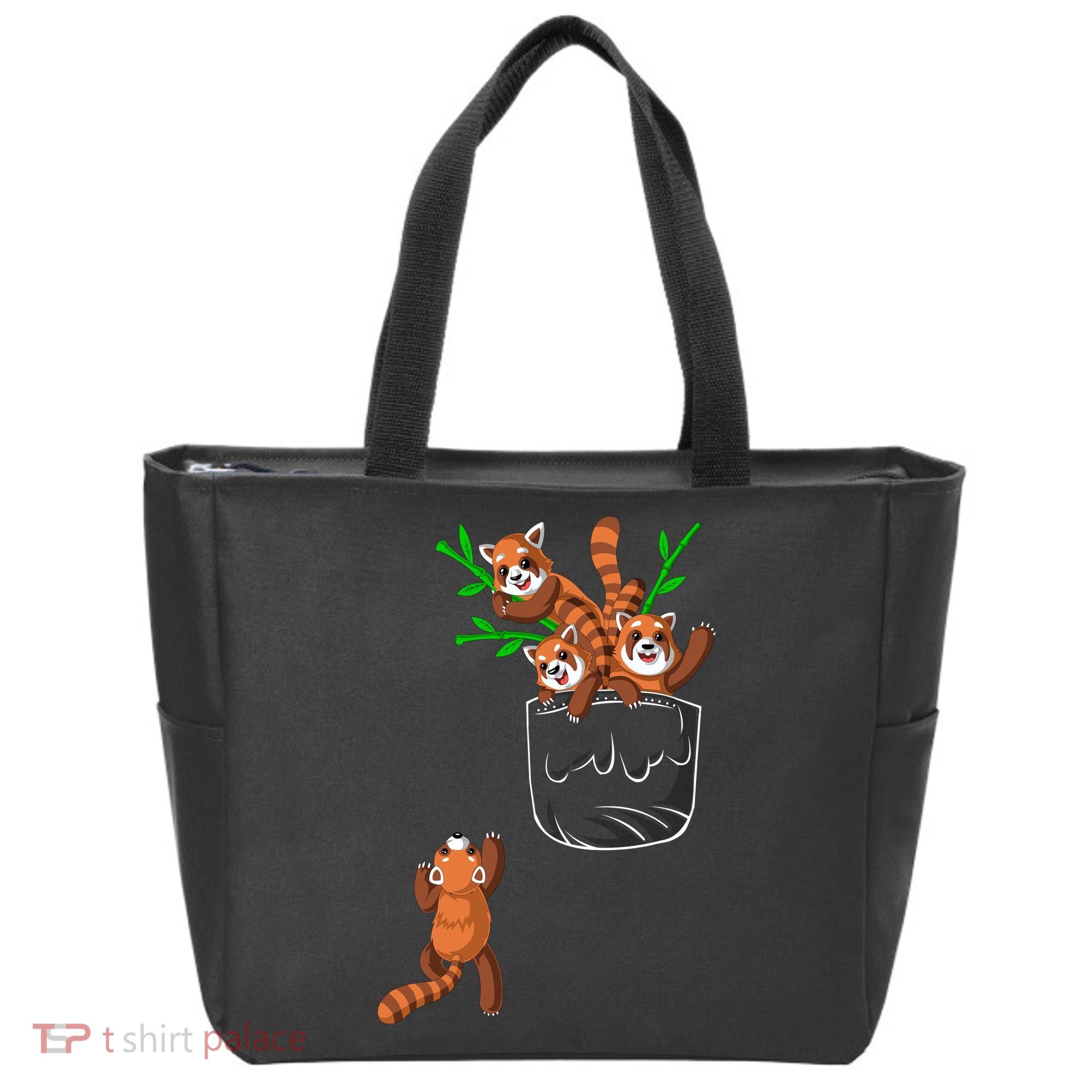 Red Panda Tote Bag