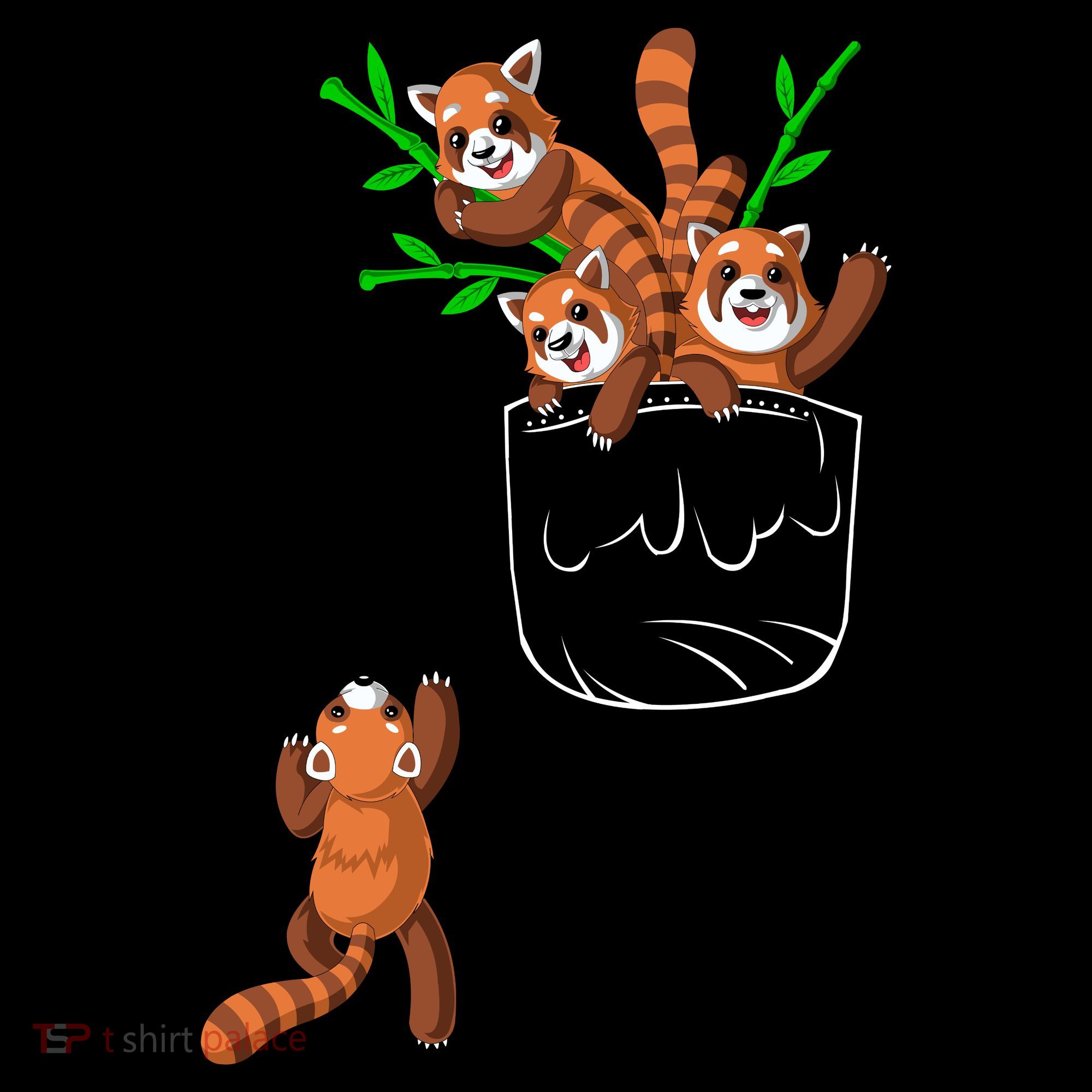 Red Panda Tote Bag