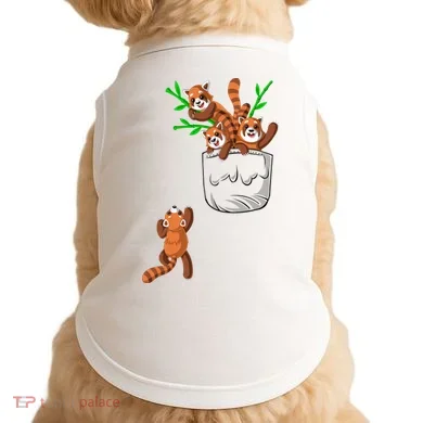 Red Panda Doggie Tank