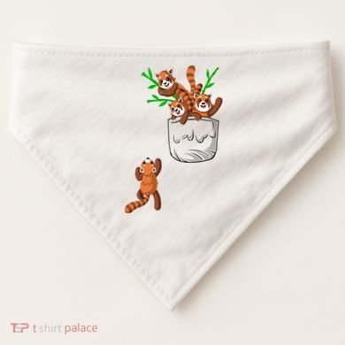 Red Panda USA-Made Doggie Bandana