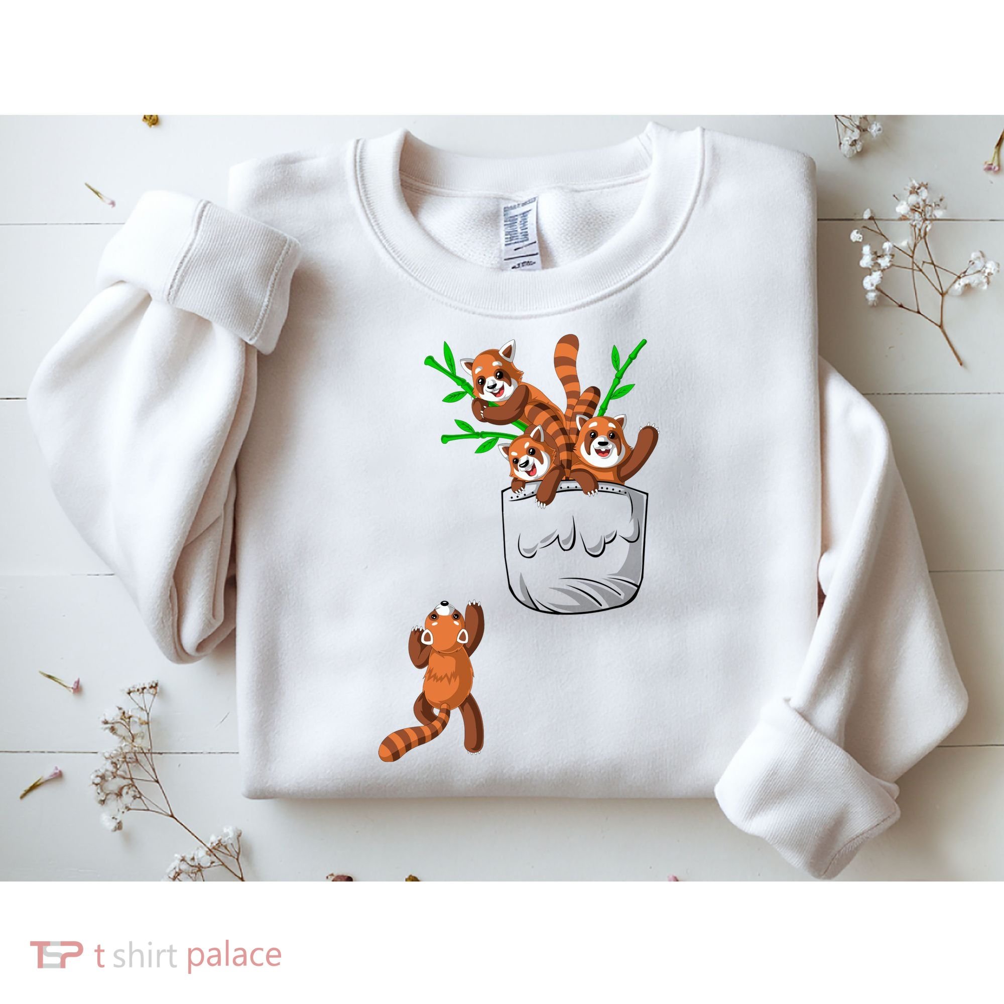 Red Panda Sweatshirt