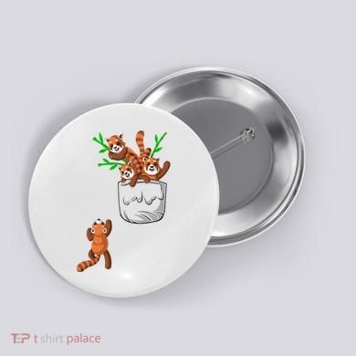 Red Panda Button
