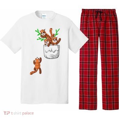 Red Panda Pajama Set