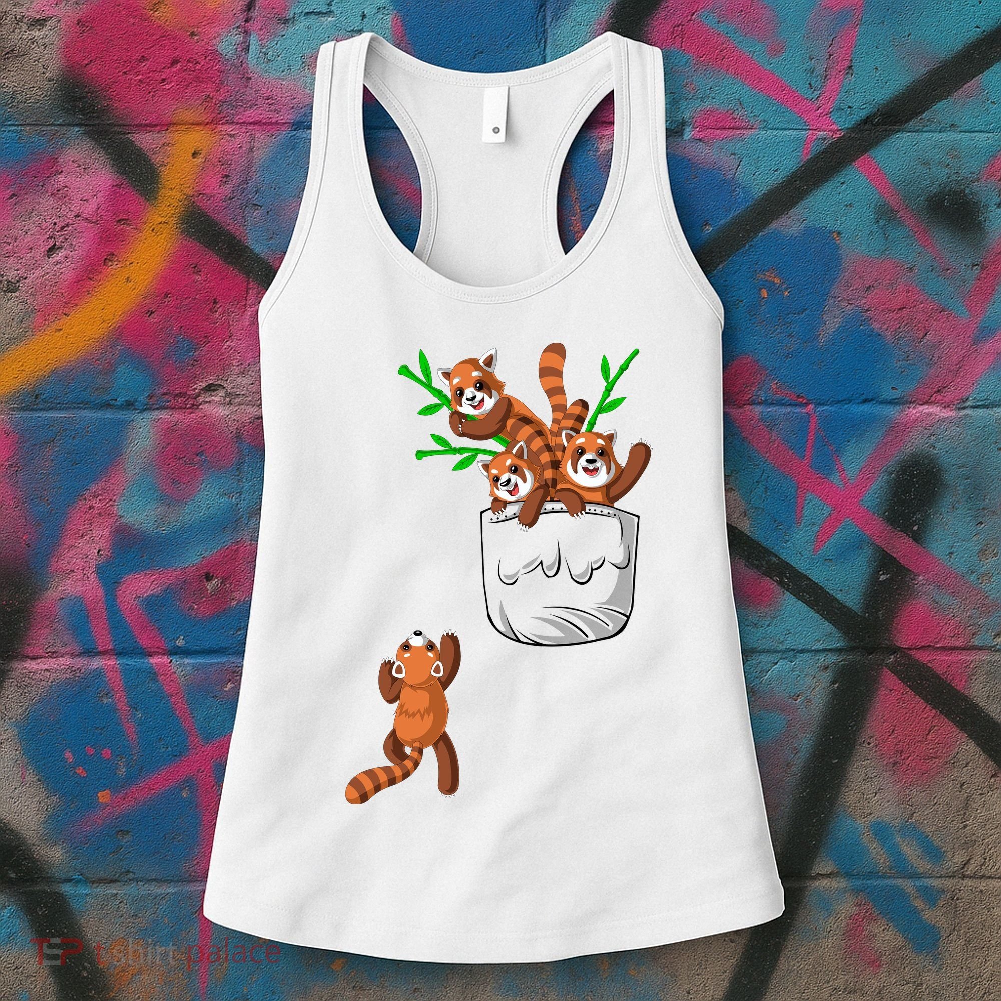 Red Panda Women's Tank Top