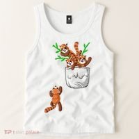 Red Panda Tank Top thumb 2