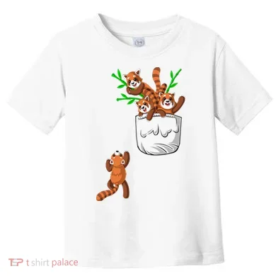 Red Panda Toddler T-Shirt