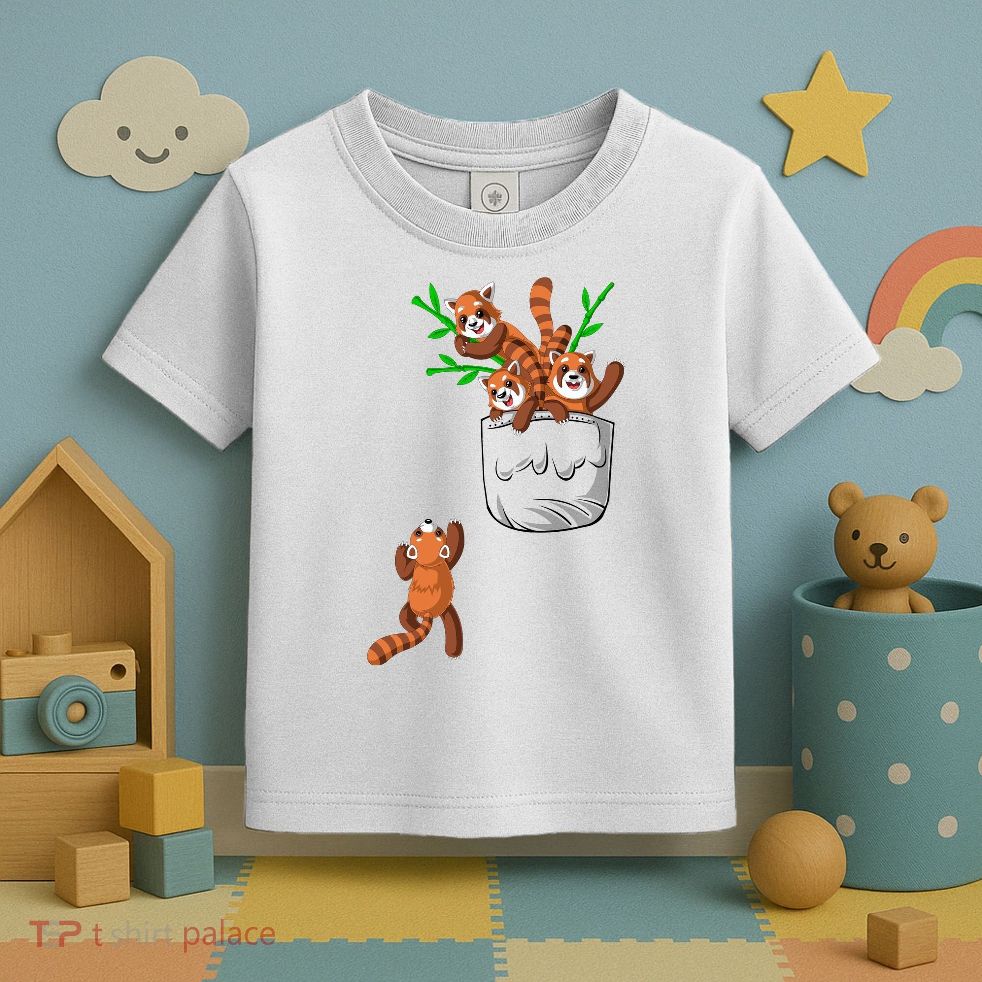Red Panda Toddler T-Shirt