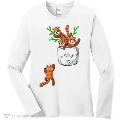 Red Panda Women's Long Sleeve Shirt