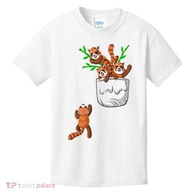 Red Panda Kids T-Shirt