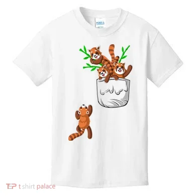 Red Panda Kids T-Shirt