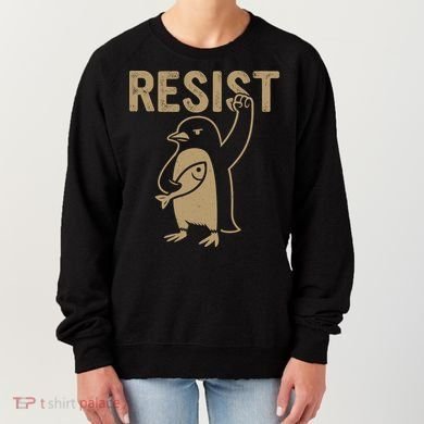 Resist Penguin Women's Sweatshirt