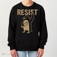 Resist Penguin Women's Sweatshirt thumb 0