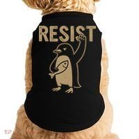 Resist Penguin Doggie Tank thumb 0
