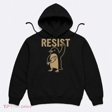 Resist Penguin Hoodie