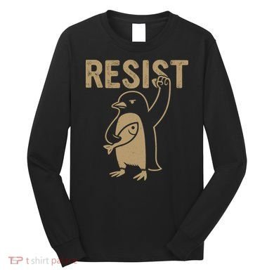 Resist Penguin Long Sleeve Shirt