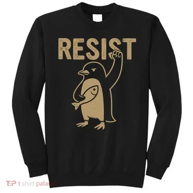 Resist Penguin Sweatshirt