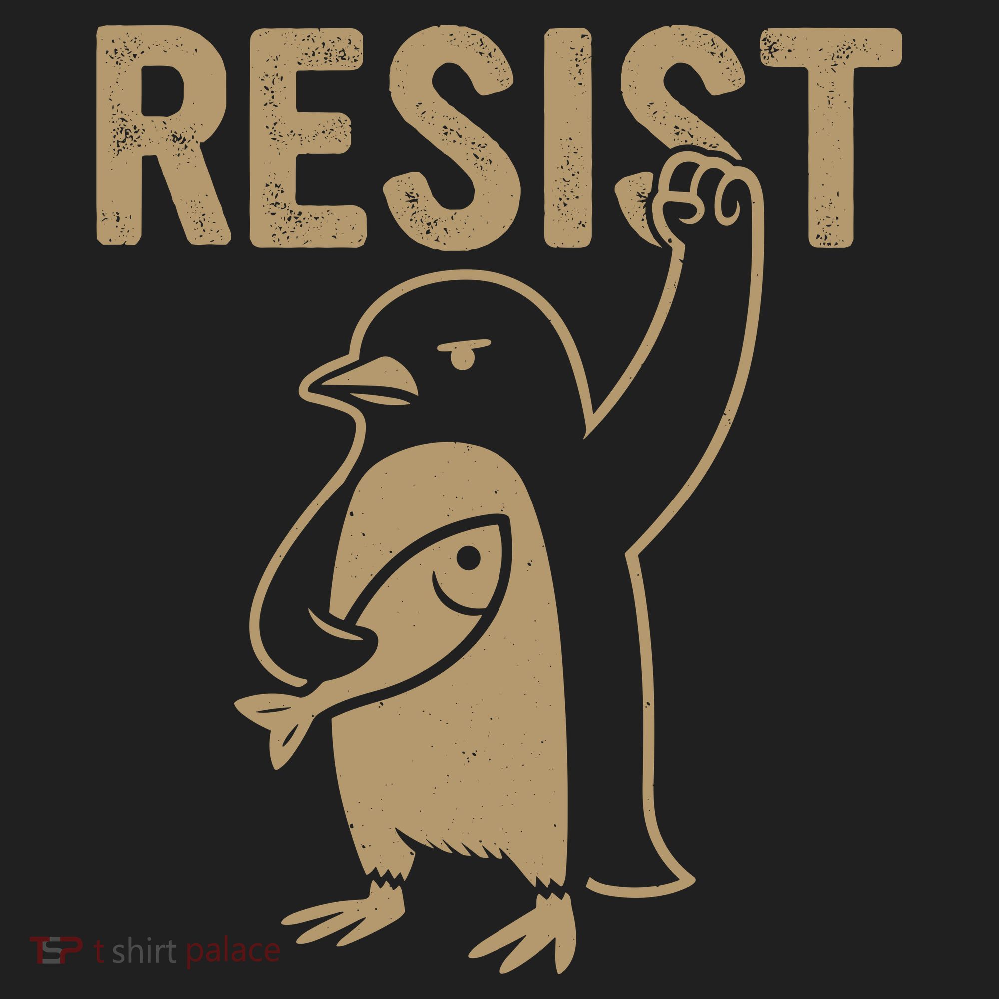 Resist Penguin Beanie