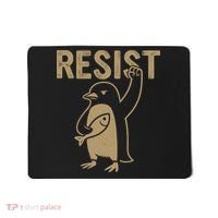 Resist Penguin Mousepad thumb 0